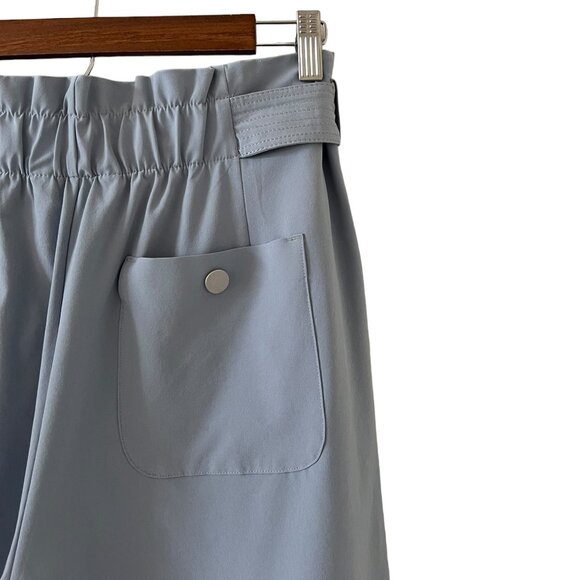 Athleta Light Blue Tie-Waist Pants - Picture 10 of 15